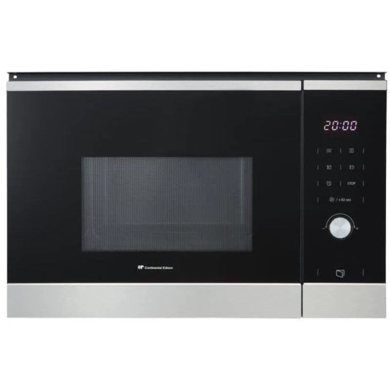 Microonde Continental Edison CEMO25GINES 25L 1450W Inox Nero Da Incasso