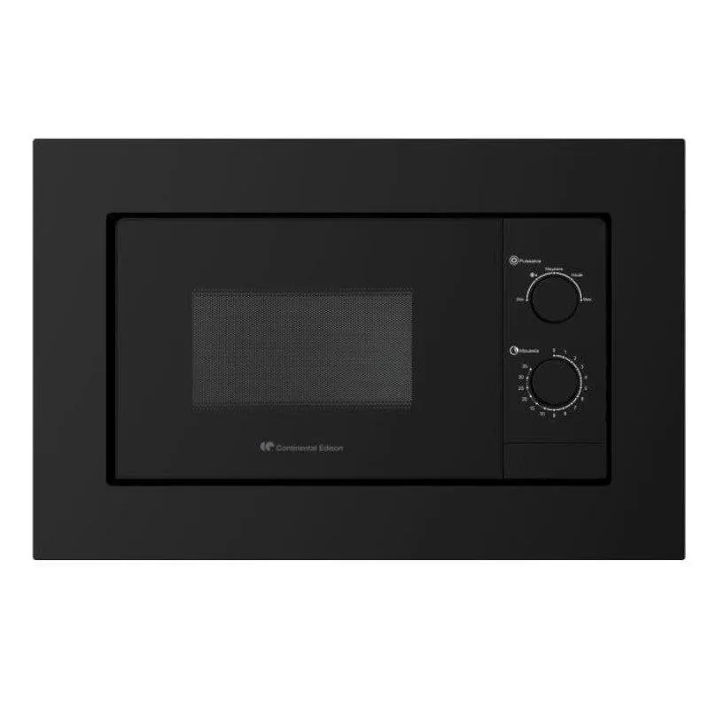 Microonde Continental Edison CEMO20EBM2 20L 1280W Nero Piatto Girevole