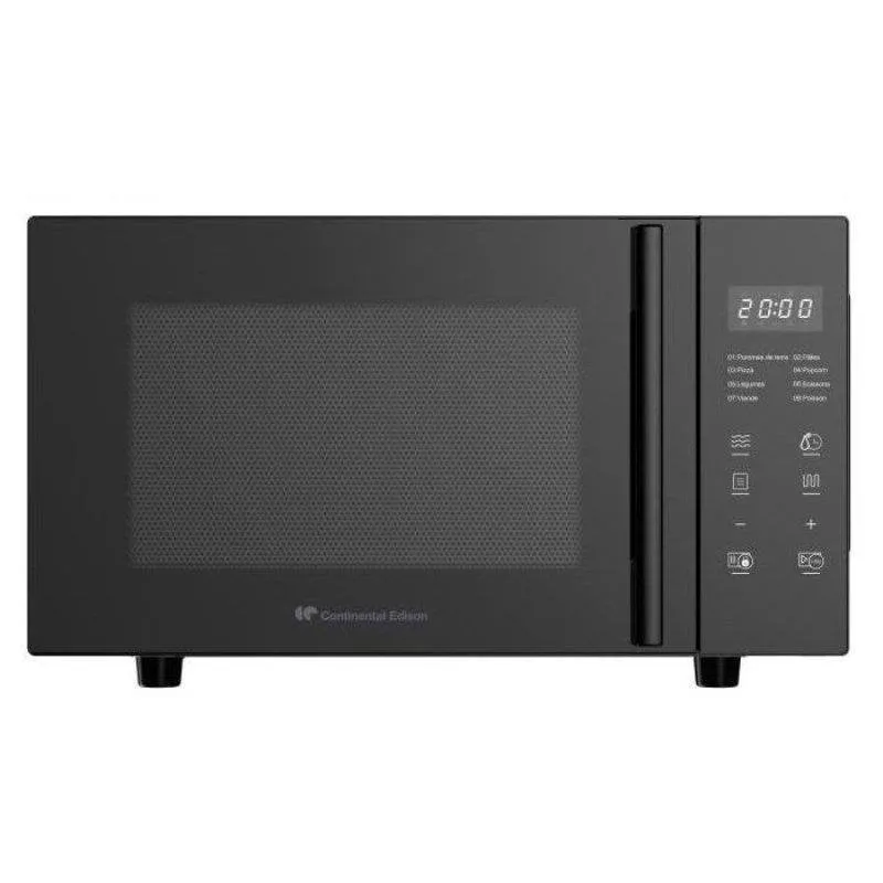Microonde Continental Edison CEMO23FB 23L 1280W Grill Flatbed Nero