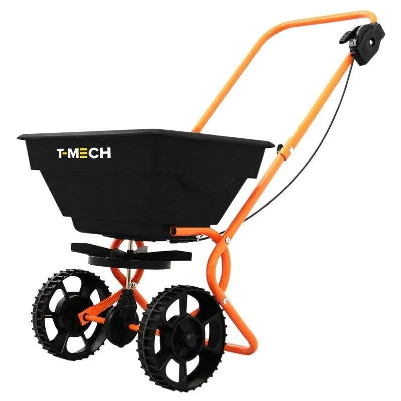 Spargitore MonsterShop T-Mech 25L ruote larghe 10 livelli pioggia