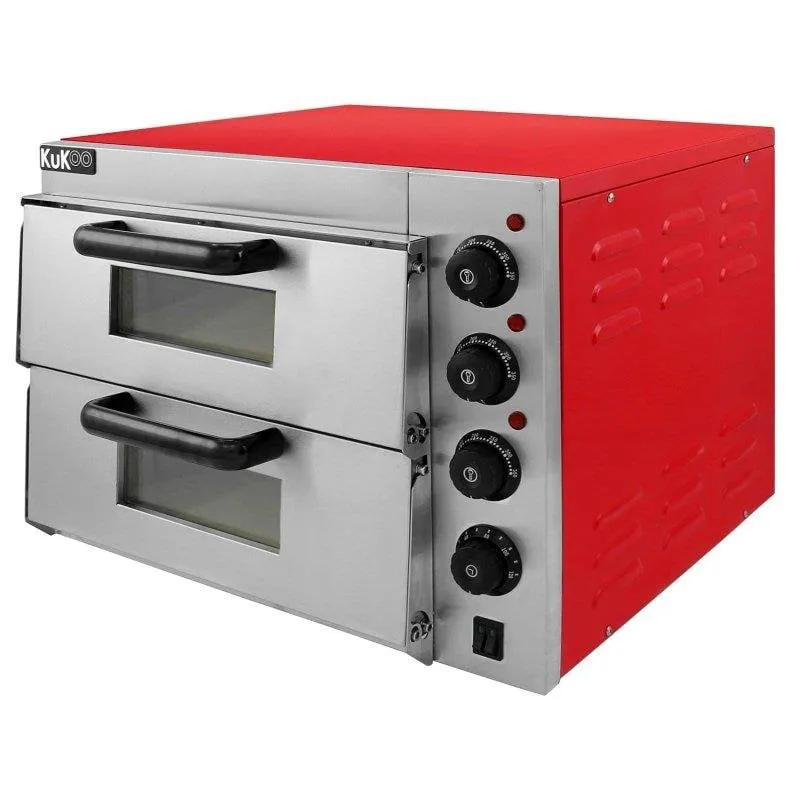 Horno Convezione MonsterShop Kukoo Doppia Camera Pulizia Manuale Timer