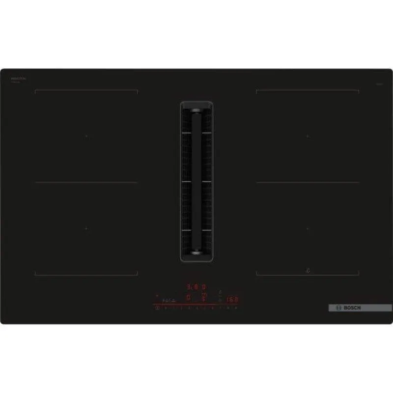 Piastra induzione Bosch Serie 6 PVQ811H26E 4 zone Home Connect nera