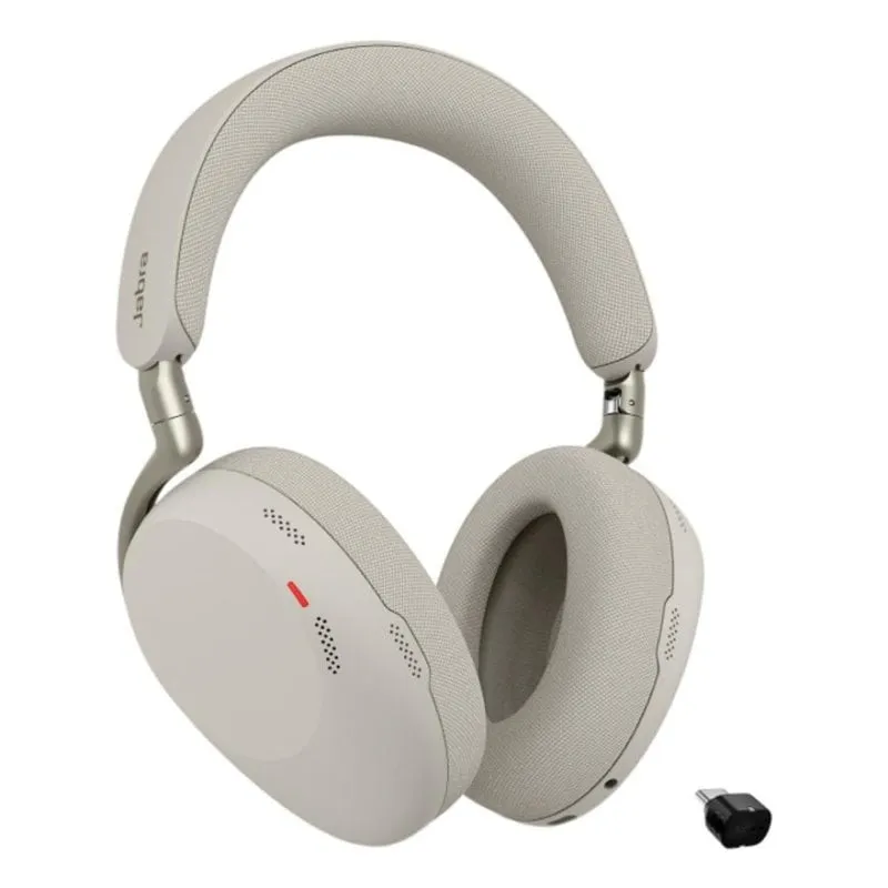 Auricolari Jabra Evolve3 85 wireless Bluetooth per chiamate e musica grigi