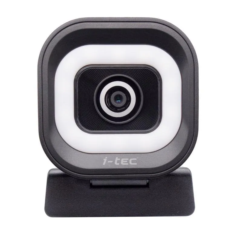 Webcam i-tec SOLOMON 700 STREAM 4K Anello LED Autofocus 8,29MP