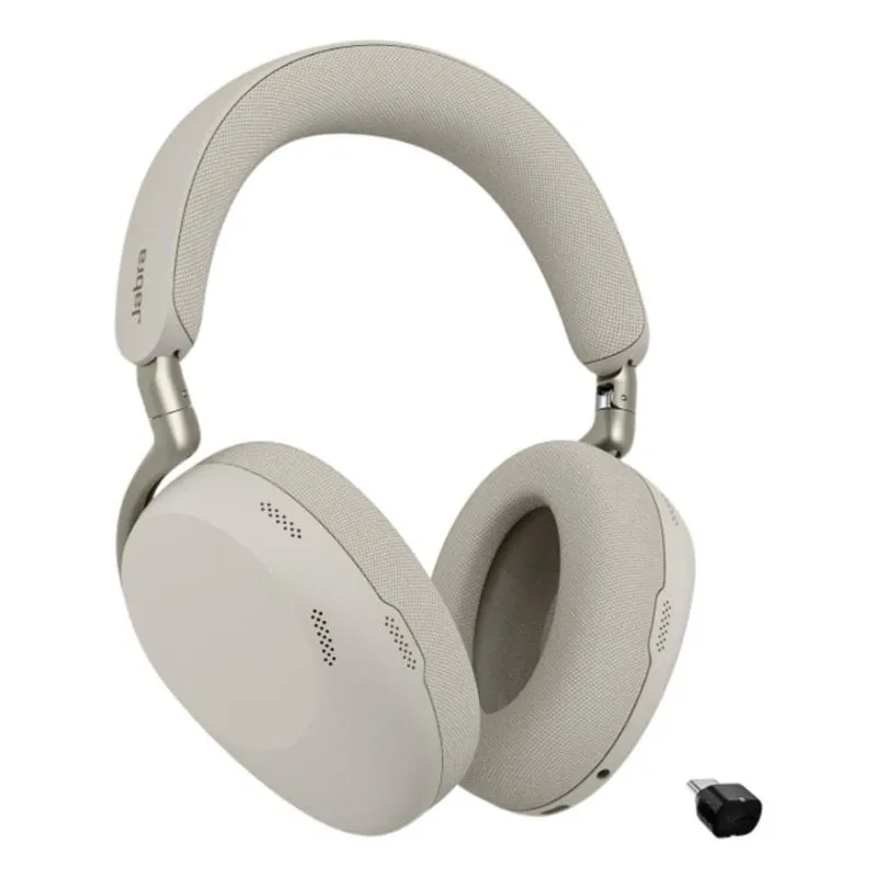 Auricolari Jabra Evolve3 85 wireless Bluetooth chiamate musica riduzione rumore grigio
