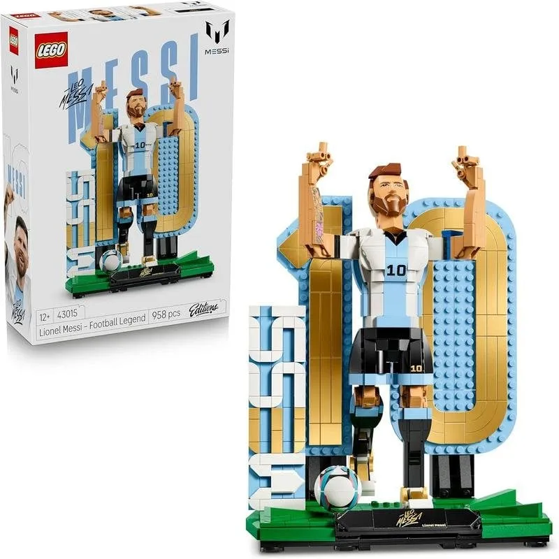 LEGO Editions Lionel Messi Leggenda del Calcio 43015 958 pezzi