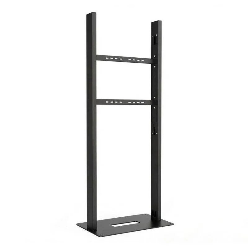 Kimex 030-3049K1 Supporto Vetrina TV da Pavimento 49" VESA 200x200 a 600x400 Max 50kg