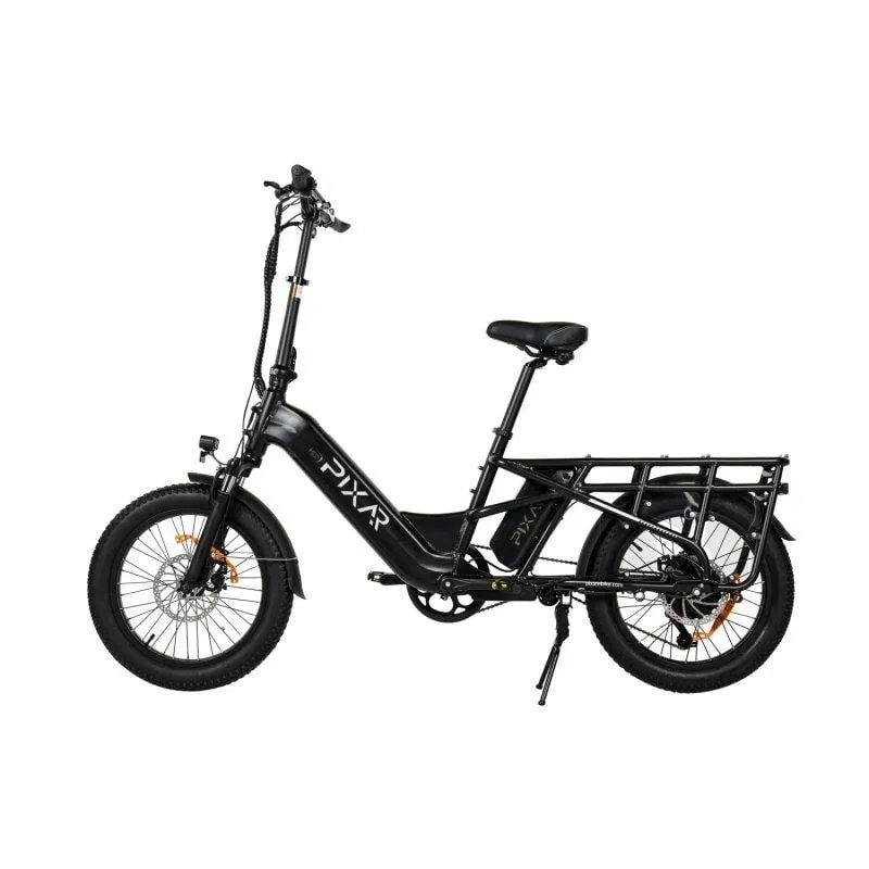 Bicicletta elettrica Pixar Plus7 500w 48v 20,4ah Fat Tire Nero