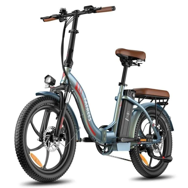 Bicicletta elettrica Fafrees F20 Pro 250W 36V20Ah 20 pollici Aurora Verde