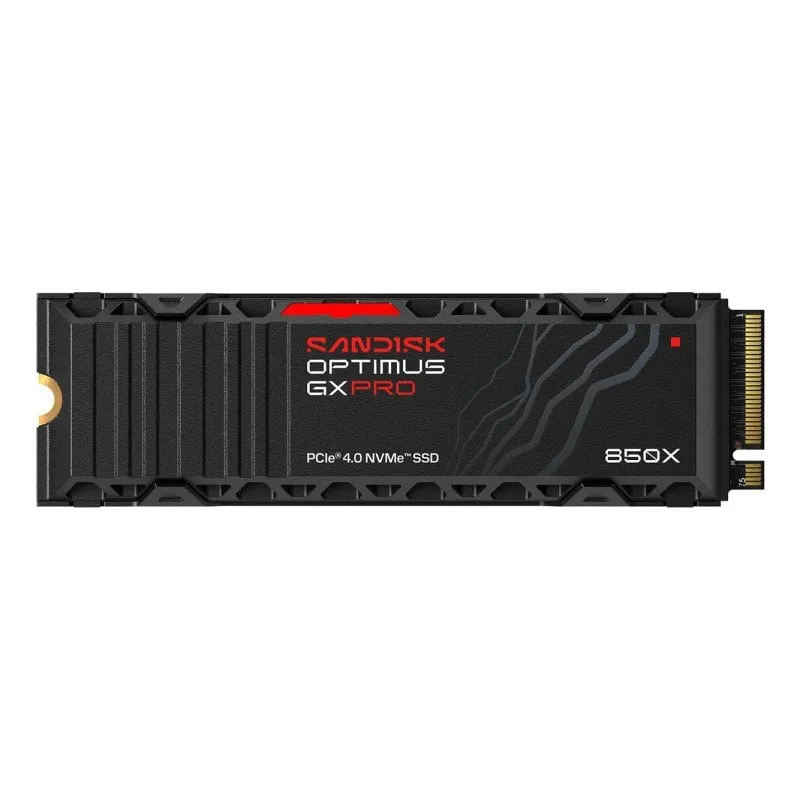 Disco Duro SanDisk Optimus GX PRO 8TB M.2 NVMe 7200MB/s con Heatsink