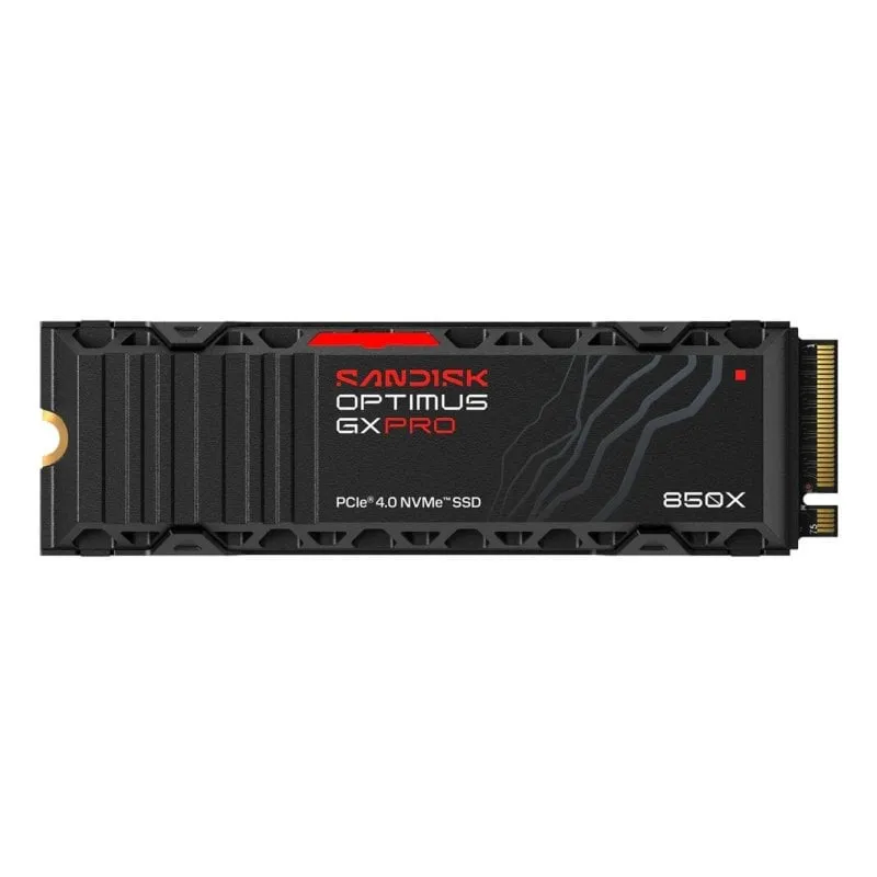 Disco Duro SanDisk Optimus GX PRO 850X 1TB M.2 NVMe 7300MB/s Heatsink