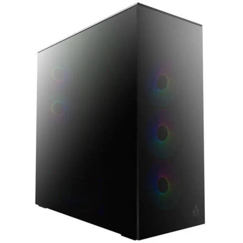 Case Arctic Xtender Black ARGB Vetro Temperato EATX Gaming