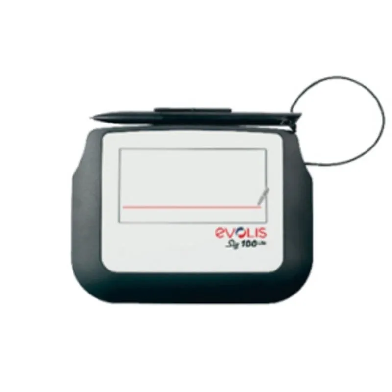 Tavoletta firma digitale Evolis Sig100 Lite 4" 91x45 mm touchscreen resistivo