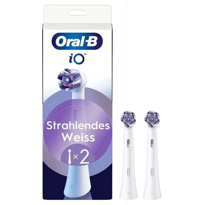 Testina Spazzolino Oral-B iO Radiant White 2 Pezzi Sbiancante
