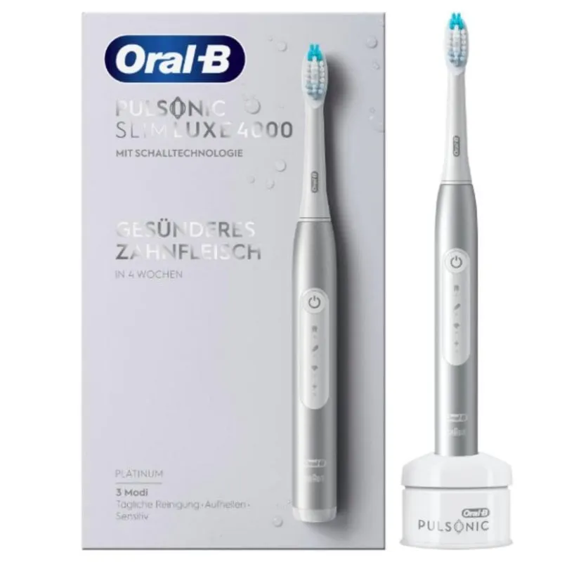 Spazzolino Oral-B Pulsonic Slim Luxe 4000 Sonico 62000 movimenti Platino
