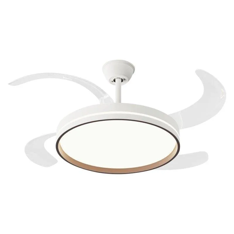Ventilatore da soffitto Purline CEILY BRISE WWD LED 122cm bianco legno