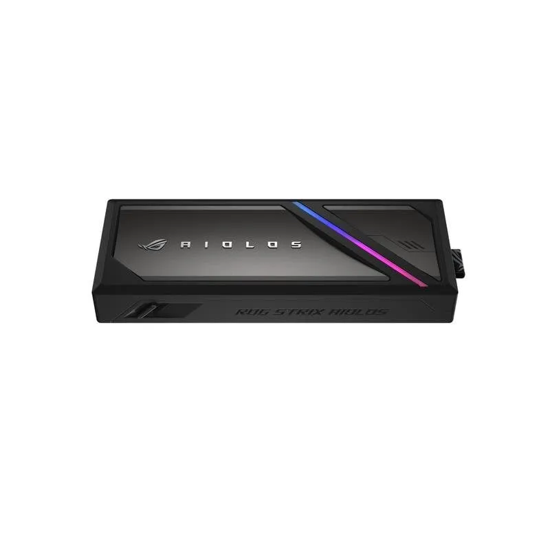 Box SSD ASUS ROG Strix Aiolos M.2 Metallo Nero USB-C 20 Gbit/s