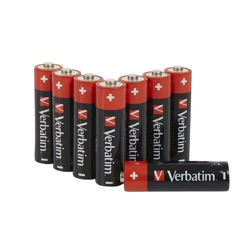 Batteria VERBATIM 49503 AA 1,5 V Confezione 8 pezzi monouso