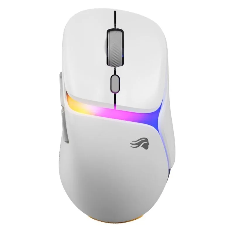Ratón GLORIOUS Model D3 Wireless Bluetooth RF 30000DPI Bianco RGB 6 Pulsanti