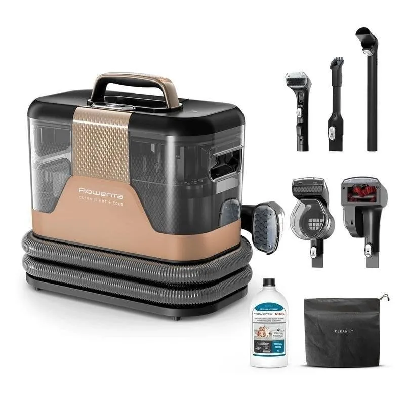 Aspirapolvere senza Sacco Rowenta IN7021 1150W Ciclone Secco e Bagnato Bronzo Nero