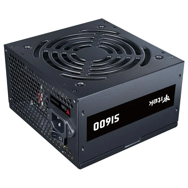 Fuente de Alimentazione Itek SI600 600W Certificazione 80 PLUS protezione attiva
