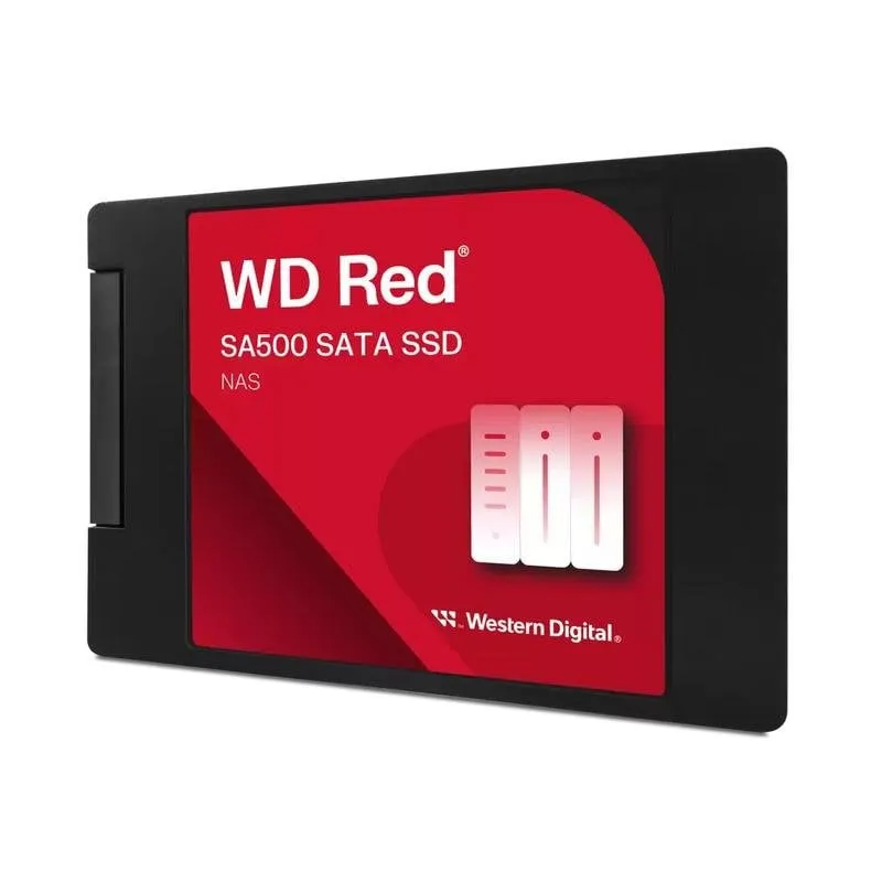 Disco Rigido Interno WD 2TB SATA 2.5 Red SA500 SSD 3D NAND per NAS