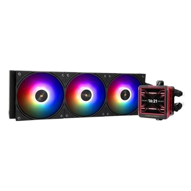 Refrigeración Líquida Thermalright Frozen Warframe 360 ULTRA 397mm 3 Ventilatori LED