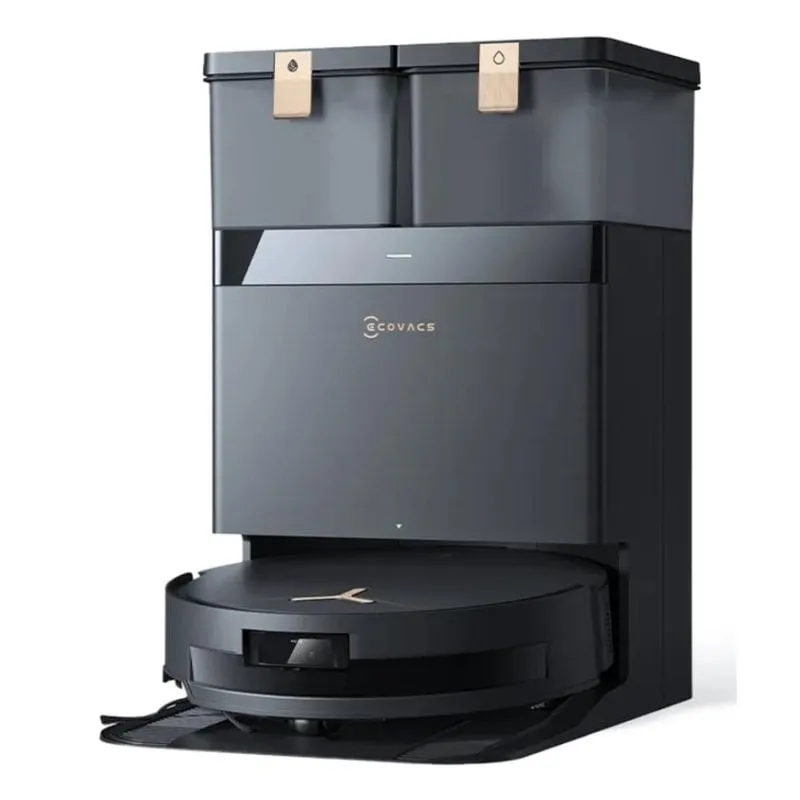 Robot Aspirapolvere e Lavapavimenti Ecovacs Deebot T50 Max Pro Navigazione D-ToF LiDAR 18.500 Pa