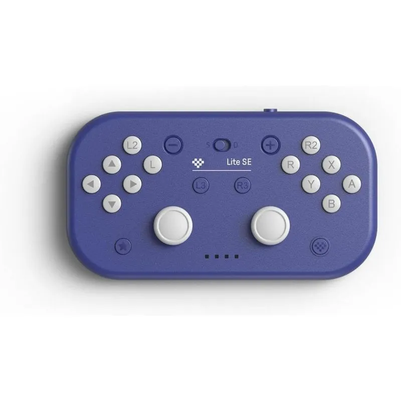 Controller 8BitDo Lite SE Bluetooth Switch Android Raspberry Pi Edizione Viola