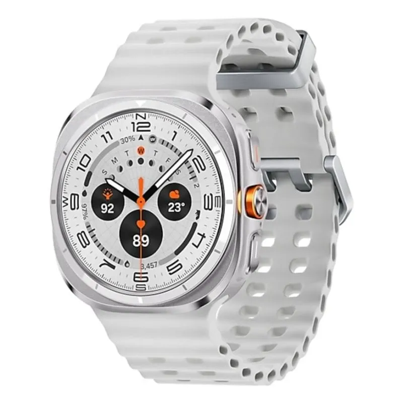 Samsung Galaxy Watch Ultra 4G GPS 47mm Super AMOLED Titanio Bianco M IP68 Cardiofrequenzimetro