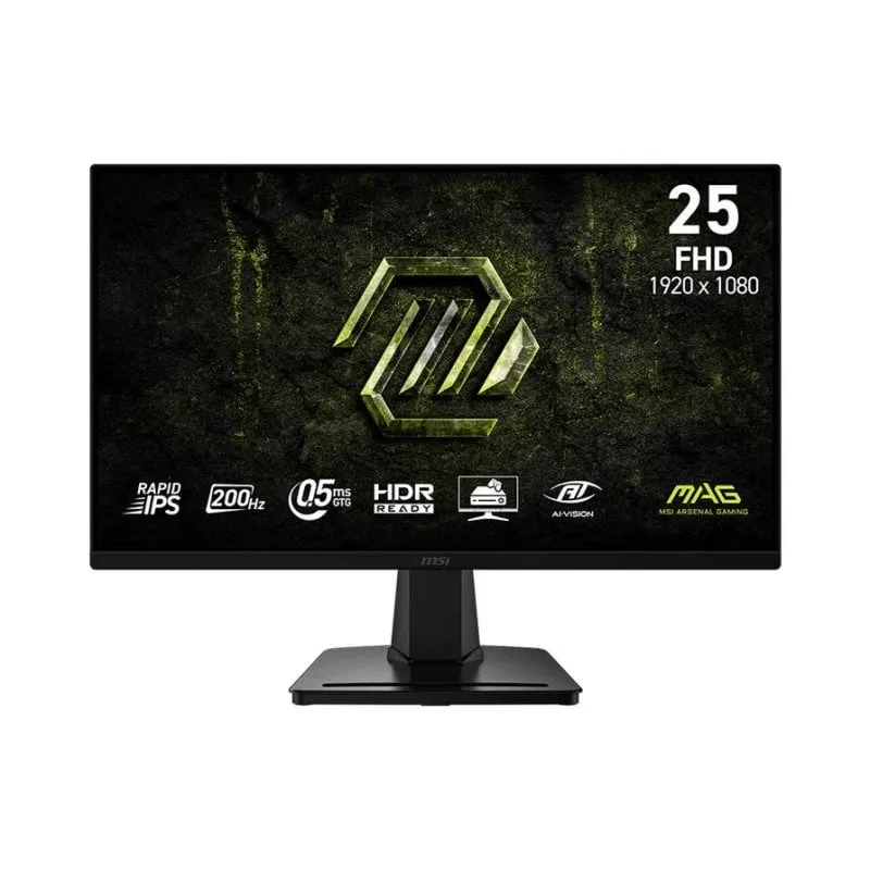 Monitor PC MSI MAG 256F E20 24,5" Full HD 200Hz Rapid IPS HDR10 0,5ms