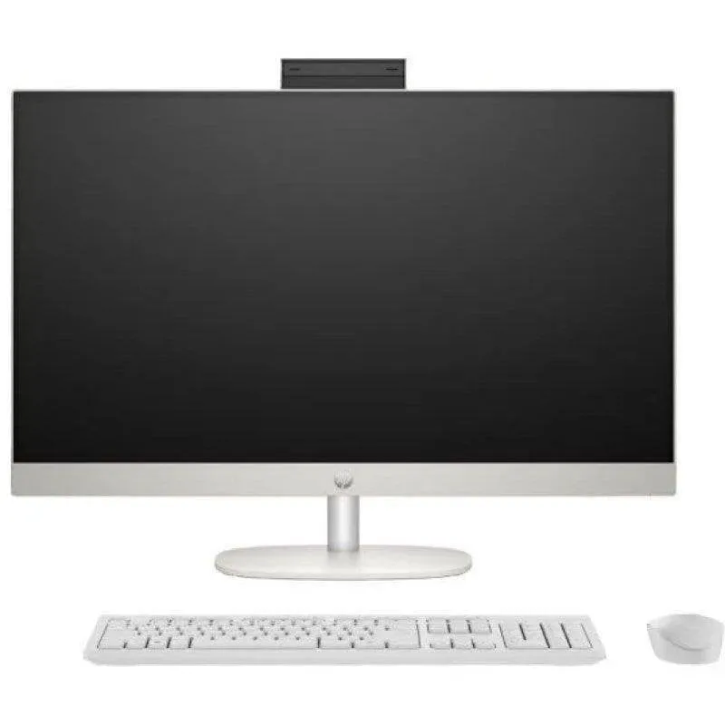 All-in-One HP 24-cr0171ns Intel Core i5-1335U 8GB 512GB SSD Iris Xe 23.8" FreeDOS Bianco