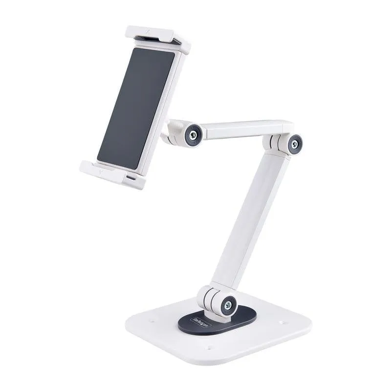 Supporto tablet StarTech.com regolabile da parete e scrivania 1kg bianco