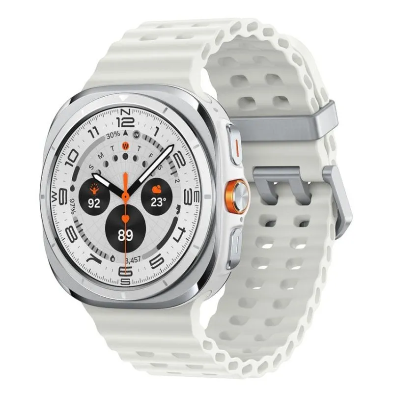 Samsung Galaxy Watch Ultra 4G GPS 47mm Super AMOLED Bianco Taglia Unica IP68 Cardiofrequenzimetro