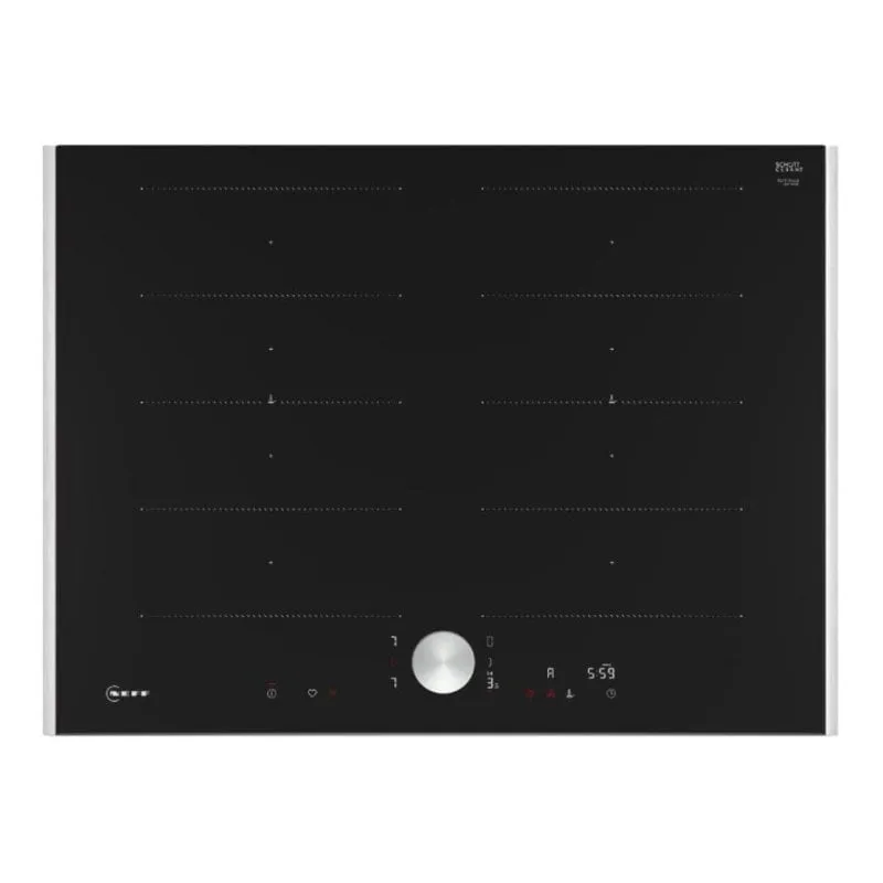 Piano cottura Neff T67TTX4L0 induzione 70 cm 4 zone nero integrato