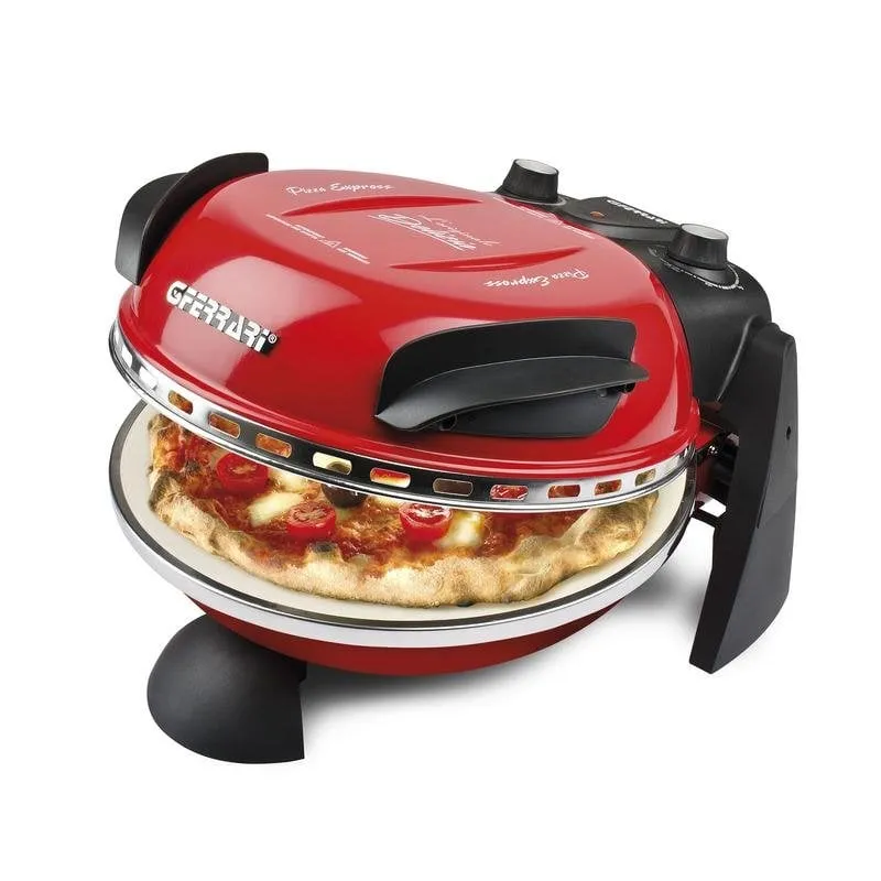 Pizzera G3 Ferrari Delizia 31 cm 400°C Acciaio inox Rosso
