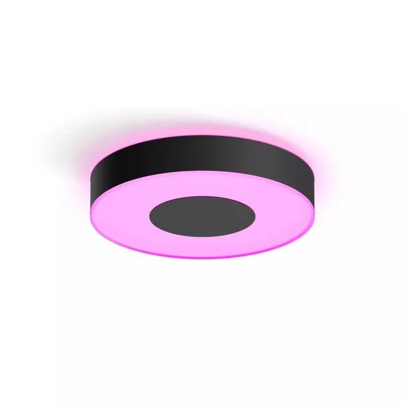 Plafoniera Philips Hue Infuse Nera LED Bluetooth Bianco Colore