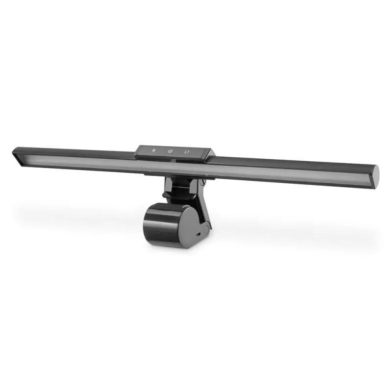 Lampada LED Digitus per monitor regolabile touch fissaggio a pressione USB