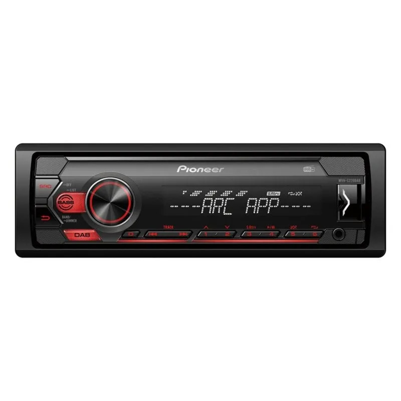 Ricevitore multimediale Pioneer MVH-S220DAB Nero 1 DIN 200 W
