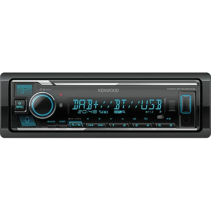 Ricevitore multimediale Kenwood Electronics KMM-BT508DAB 1 DIN 200 W Bluetooth DAB+