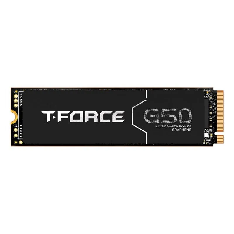 Disco Duro Team Group T-FORCE G50 512GB SSD M.2 PCIe 4.0 5000MB/s Heatsink