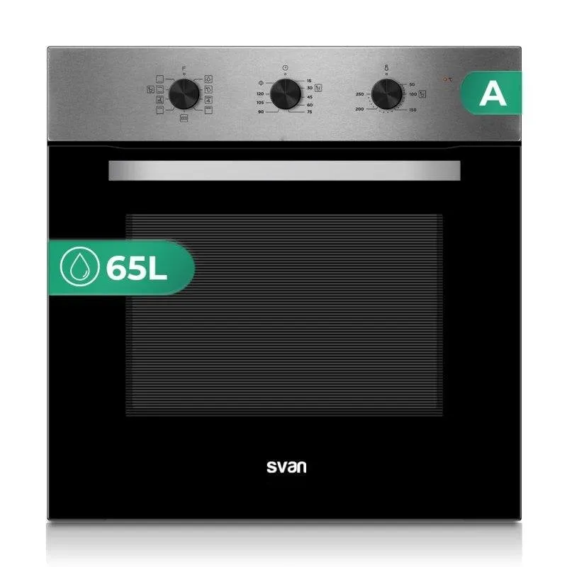 Forno Multifunzione Svan SHM86500X Idrolitico 65L 60cm 8 Programmi Inox