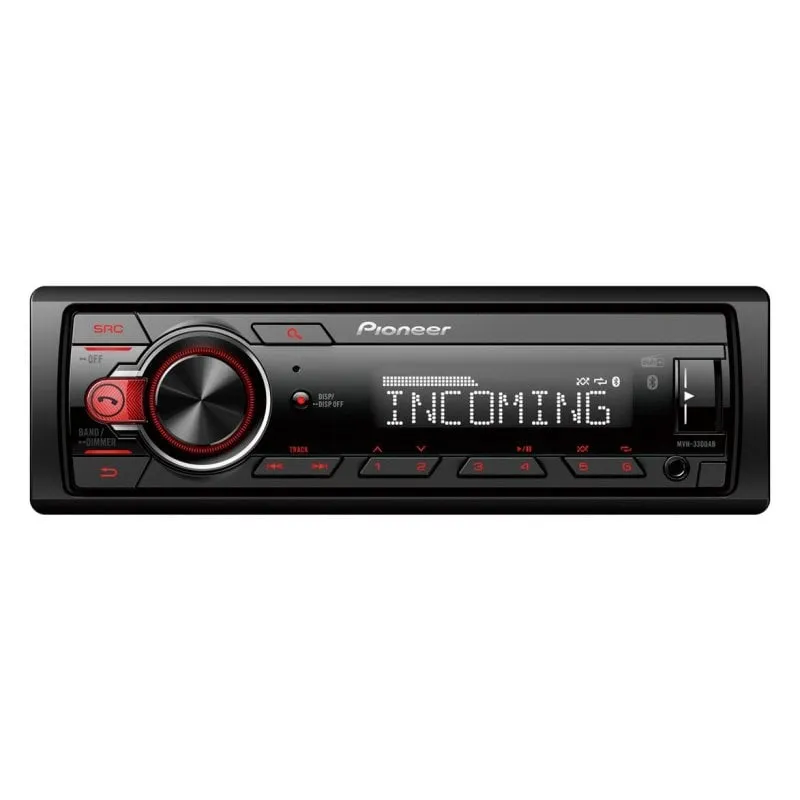 Ricevitore Pioneer MVH-330DABAN Nero 1 DIN 200 W Bluetooth USB
