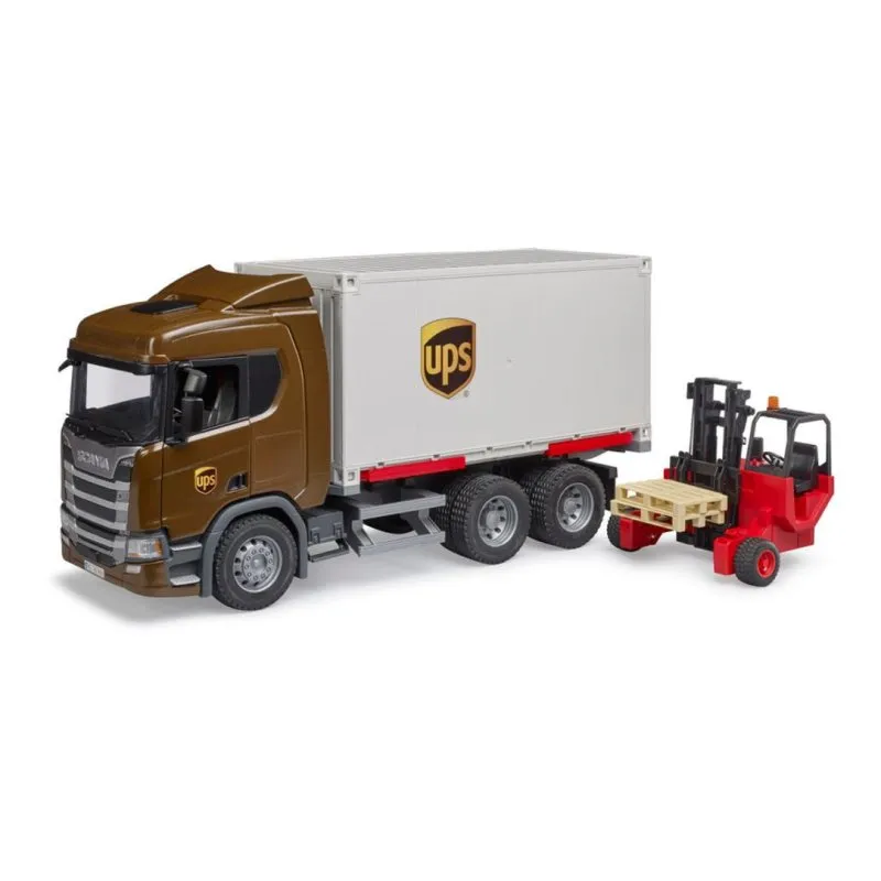 Camion Bruder SCANIA Super 560R 1:16 ABS Multicolore Logistica