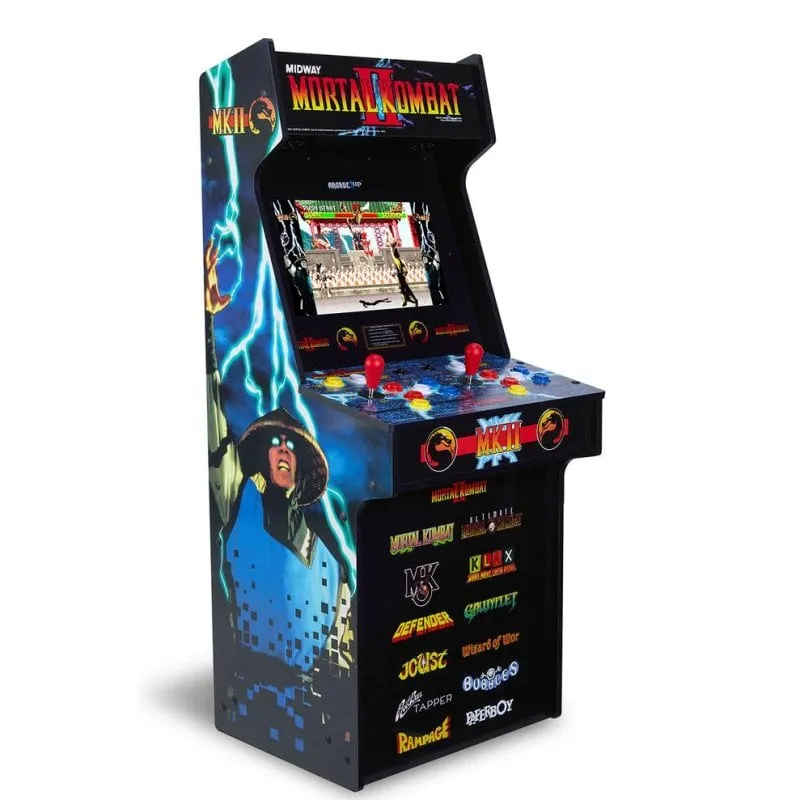 Cabinet Arcade Verticale Arcade1Up MKB-A-405729 15.6 pollici 13 giochi