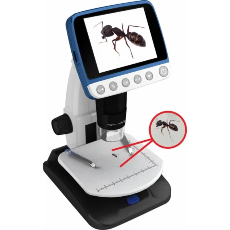 Microscopio Reflecta DigiMicroscope Professional 500x 5 MP USB Nero Bianco