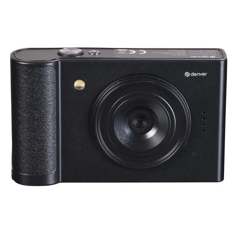 Cámara Compacta Denver DCA-4811B 48MP Zoom 8x USB-C Full HD Nera