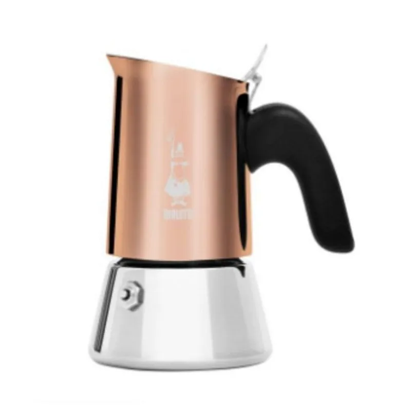 Caffettiera Moka Bialetti Venus 0,09L 2 Tazze Acciaio Inox Rame