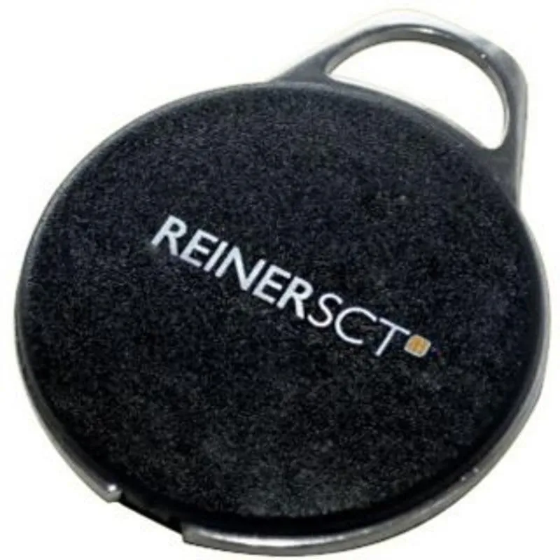 Etichetta RFID Reiner SCT timeCard Premium Transponder 500 DES Nero 13.56 MHz IP65