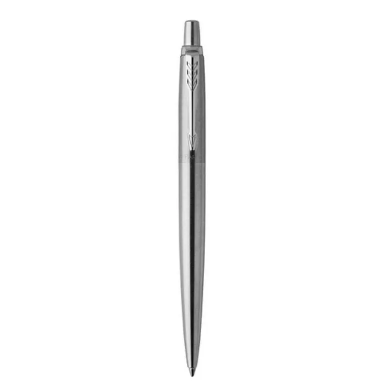 Penna Parker Jotter Ricaricabile Blu con Clip Acciaio Inox